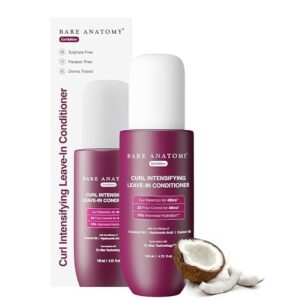 Curls Leave-In Conditioner | 2X Frizz Protection | Coconut & Castor Oil | 140ml