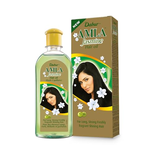 Dabur Amla Jasmine Hair Oil - 10.14 Fl Oz for Healthy, Strong Hair
