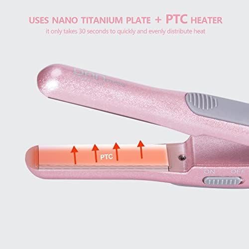 DAN Technology Travel Flat Iron & Blow Dryer Set with EU Adapter & Case - Image 5