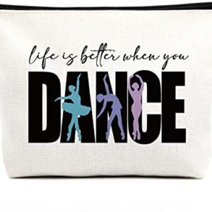 Pink Dance Bag Makeup Case for Ballerinas and Teachers