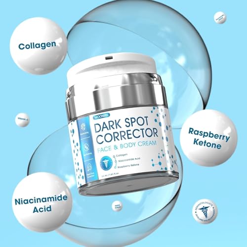 Dark Spot Corrector Cream with Collagen & Niacinamide, 1.85 fl oz, Hyperpigmentation Treatment - Image 4