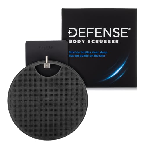 Defense Soap Body Scrubber with Shower Hook Set