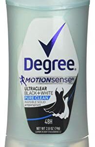 Degree UltraClear Black+White Antiperspirant Deodorant Stick, 2.6oz (Pack of 6)