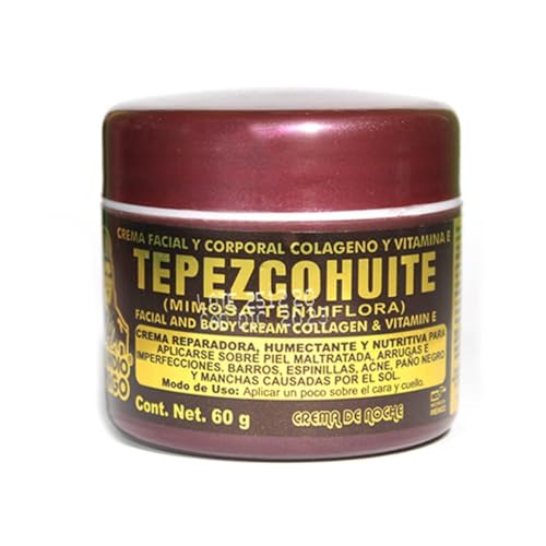 DEL INDIO PAPAGO Night Cream with Tepezcohuite 60g - Skin Hydration