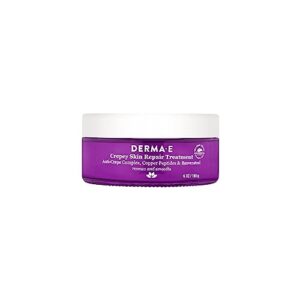 Derma E Crepey Skin Repair Lotion – Restorative Body Cream, 6 Oz, Firming & Elasticity