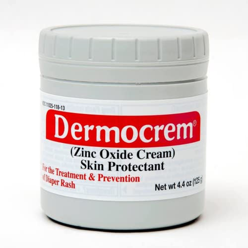 DERMOCREM Diaper Rash Cream 4.4 oz Jar Soothes and Heals with Zinc Oxide - Image 7