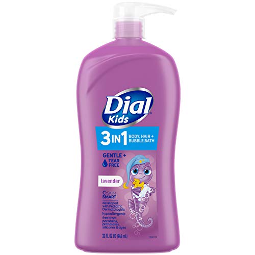 Dial Kids 3-in-1 Lavender Bath, 32 Fl Oz