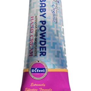 Difeel Baby Powder Scent Hand Cream 1.4 oz Pack of 2