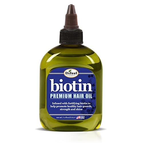 Difeel Biotin Hair Oil 7.1 oz - Premium Formula for Healthy Hair
