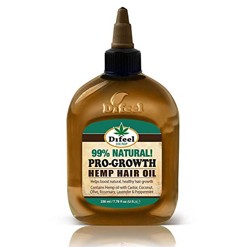 Difeel 7.78 oz Pro-Growth Hair Oil 99% Natural Formula