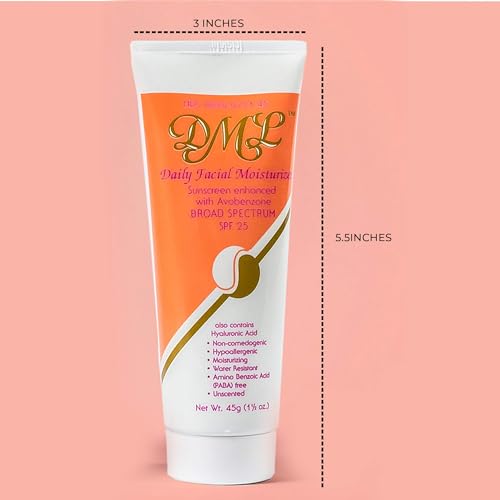 DML Daily Moisturizer with SPF 25 Sun Protection, 1.5 oz Jar - Image 3