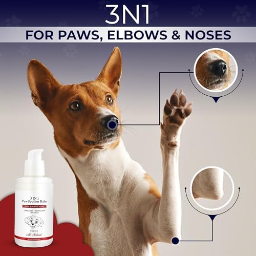 Dog Paw Pad Balm - 3-in-1 Moisturizer & Lick Safe Cream for Paws, Nose, Elbows - 3.5 Oz - Image 3