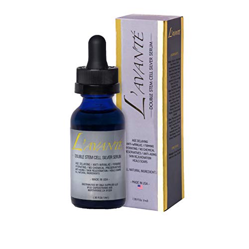 Double Stem Cell Silver Serum Anti-aging Scar Treatment Moisturizer for Face Neck