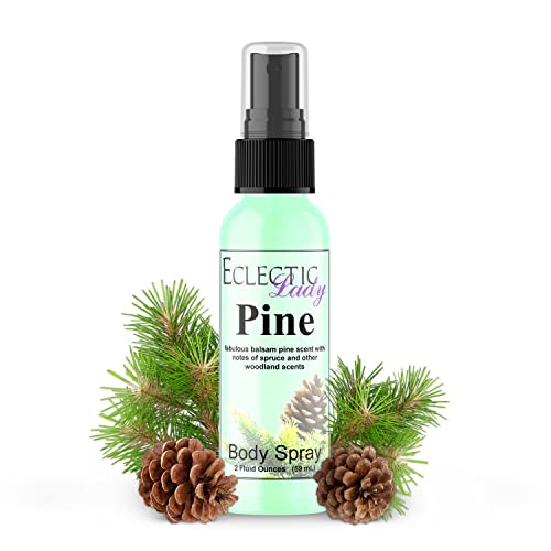 Double Strength Pine Body Spray, 2 oz - Unisex Long-Lasting Light Fragrance