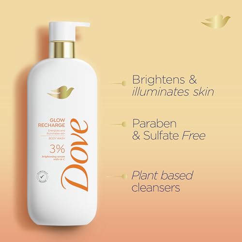 Dove Vitamin C Brightening Serum Exfoliating Body Wash 18.5 oz New - Image 3