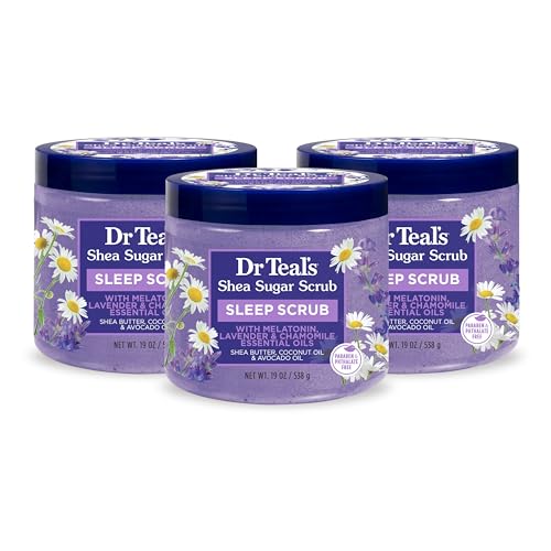 Dr Teal?s Sleep Scrub, Melatonin & Lavender, 19oz (3-Pack)