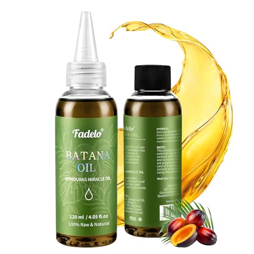 Dr. Sebi 100% Pure Natural Batana Oil for Hair Growth 4.05 fl oz