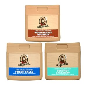 Dr. Squatch Men?s Natural Body Wash 3-Pack (8 oz)