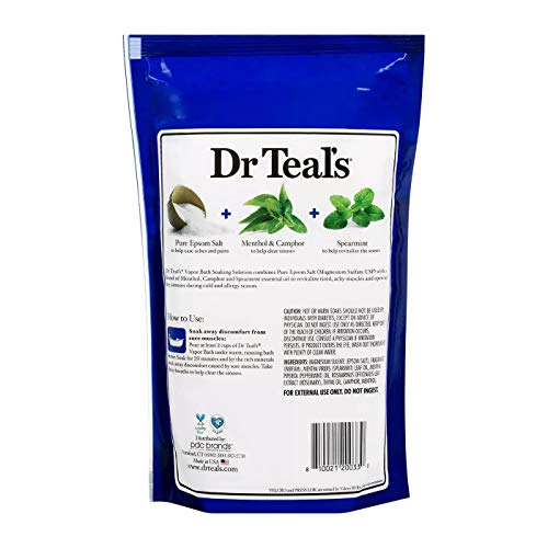 Dr. Teal?s Epsom Salt Vapor Bath Set ? 2 Pack - Image 3