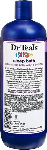 Dr. Teal?s Kids 3-in-1 Bath Set with Melatonin (2 Pack) - Image 3