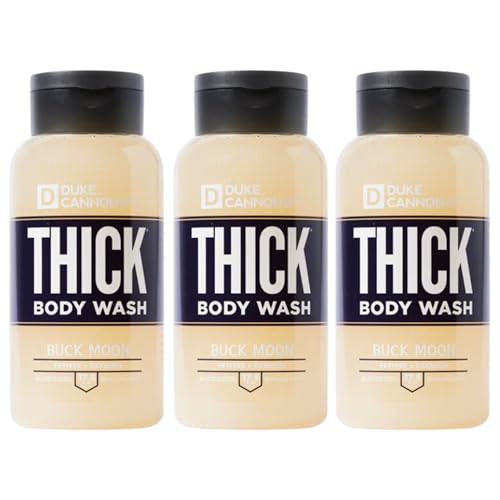 Duke Cannon THICK Body Wash 3-Pack, Vetiver & Oakmoss