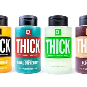 Duke Cannon THICK Body Wash 4-Pack, 17.5 Fl Oz