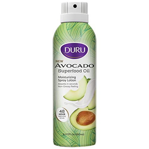 Duru Avocado Spray Lotion - 48 Hour Moisturizing Body Oil
