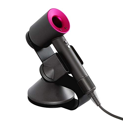 Dyson Hairdryer Stand Holder with Magnetic Bracket (Black)