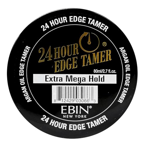 EBIN 24 Hour Edge Tamer Mega Hold 2.7oz with Castor Oil