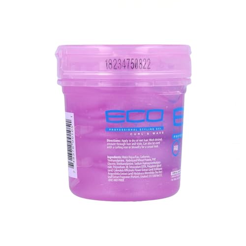 Eco Style Ecoco Hair Gel - Alcohol-Free, Anti-Itch, 8 Oz for Wavy Hair - Image 3