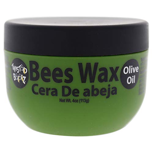 Ecoco Twisted Bees Wax with Olive Oil - Firm Hold, Hydrates Hair - 4 Oz
