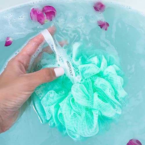 EcoTools Exfoliating EcoPouf, 6 Count, Eco-Friendly Loofah - Image 5