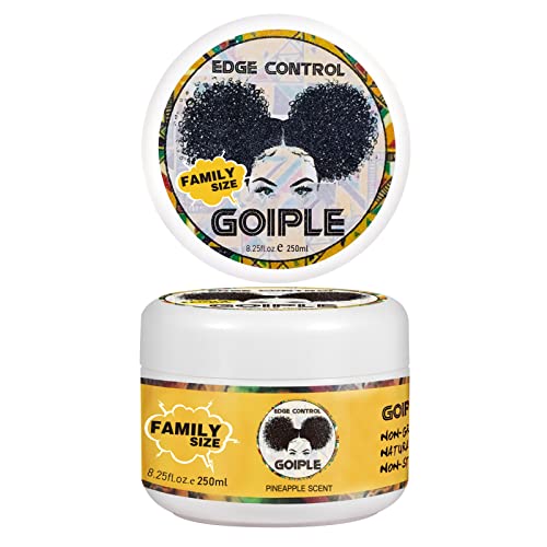 Edge Control Wax for Women, 8.25 OZ, Non-Greasy, Extreme Hold, Water-Based Gel