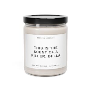 Edward Cullen and Bella Swan 9oz Soy Wax Candle for Vampire Fans