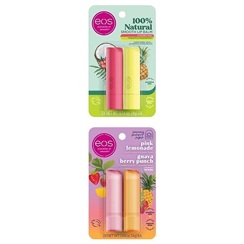 Eos 2 Pack Lip Balms: Coconut Milk & Pink Lemonade