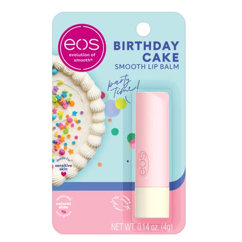 Eos Birthday Cake Shea Lip Balm - 0.14 oz All-Day Moisture