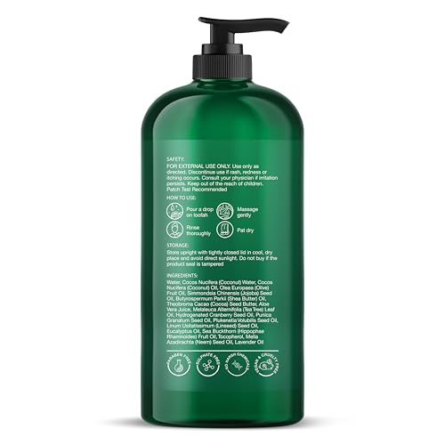 Eucalyptus & Tea Tree Body Wash ? 16 fl oz, Sulfate Free - Image 2