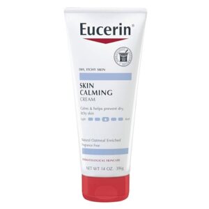 Eucerin Skin Calming Cream - 14 oz Lotion for Dry, Itchy Skin