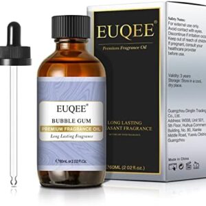 EUQEE Bubble Gum Fragrance Oil for Soap & Candles 60ml