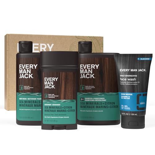 Every Man Jack Sea Minerals + Citron Gift Set