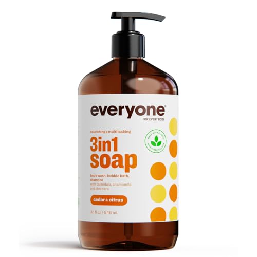 Everyone 3-in-1 Soap, Cedar Citrus, 32oz, Organic Cleanser