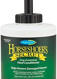 Farnam Deep-Penetrating Hoof Oil for Horses, 32 Oz - Conditions & Prevents Cracks