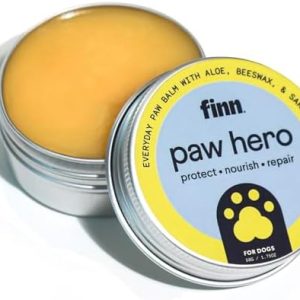 Finn Paw Hero Dog Paw Balm - Natural Protection & Repair for Dry Paws, 1.75 oz