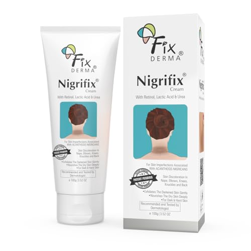 FIXDERMA Nigrifix Cream for Acanthosis Nigricans with Lactic Acid – 3.52 Fl Oz
