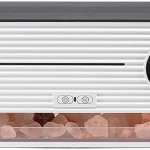 Flame Air Aromatherapy Diffuser & Alarm Clock, 260ml Humidifier for Bedroom