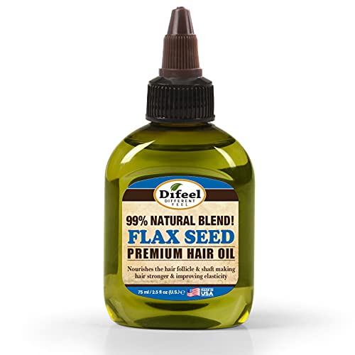 Flax Seed Hair Oil 2.5 oz ? Strengthening & Moisturizing
