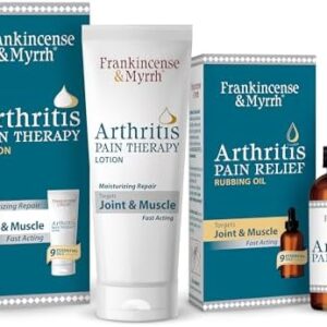 Frankincense & Myrrh Arthritis Relief Oil & Lotion Combo