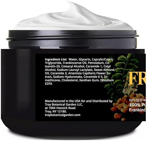 Frankincense Oil Massage Cream 4 Fl Oz - Relaxes Muscles & Nourishes Skin - Image 2