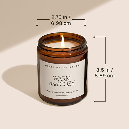 Fresh Apple Blossom Soy Candle | 9oz Amber Jar, 40+ Hour Burn Time, USA Made - Image 6