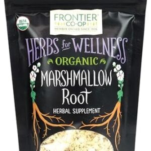 Frontier Co-op Organic Marshmallow Root 3.8oz for Tea & More